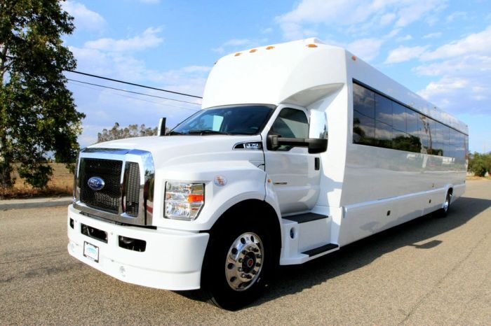 White party bus – Longmont party bus rental
